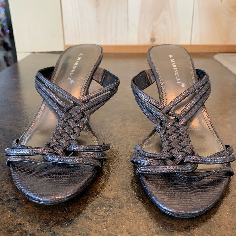 🌈 A. Marinelli heeled sandals - Picture 2 of 6